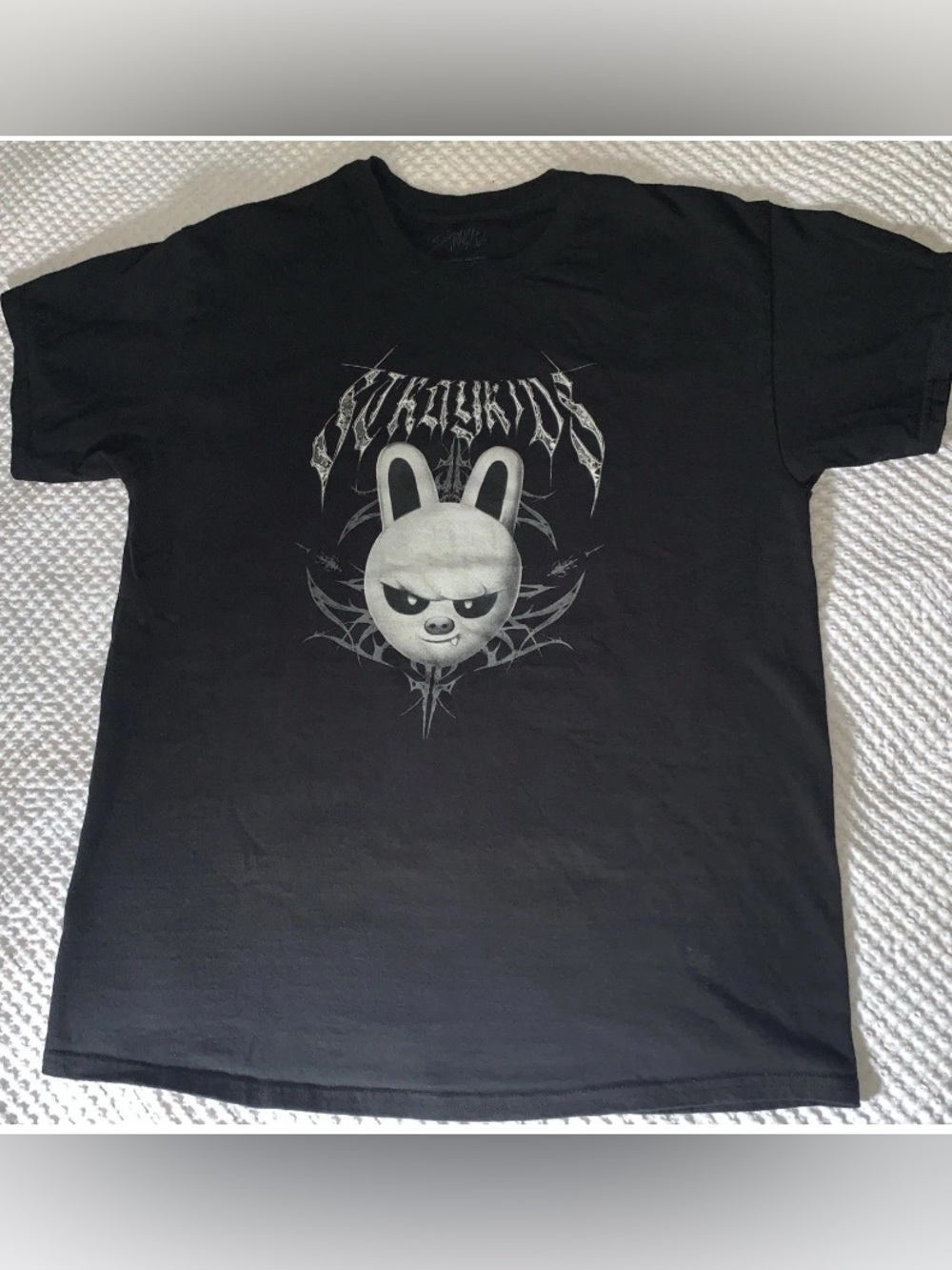 Official Stray Kids "EVIL SKZOO" T-shirt from "dominATE" World Tour (DWAEKKI)